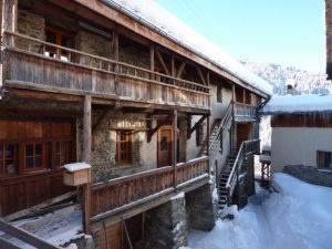 chalet ferme la Laiterie Peisey-Nancroix les vieux balcons