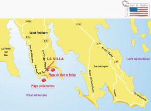 Deux belles plages juste en face !