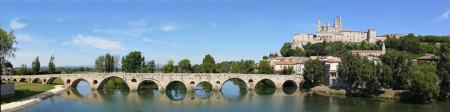 Le Pont Vieux à Béziers