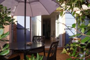 location Les Cystes- Terrasse privative
