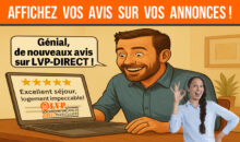 AVIS VACANCIERS SUR SON ANNONCE