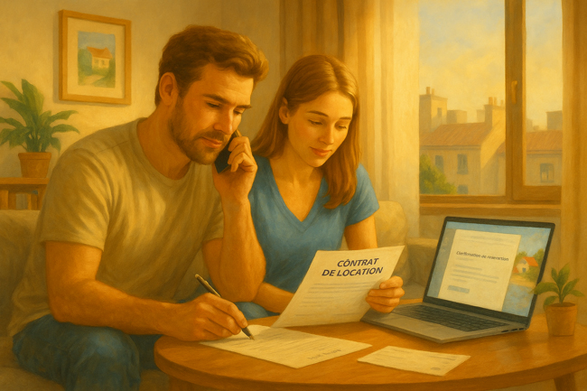 Comment sécuriser la réservation d'une location de vacances
