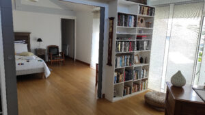 Suite parentale salon bibliothèque (1er étage)