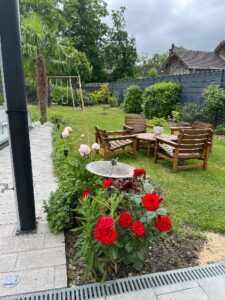 Coin détente jardin