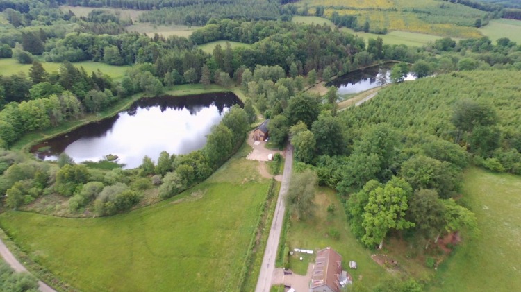 Vue en drone à 150m.