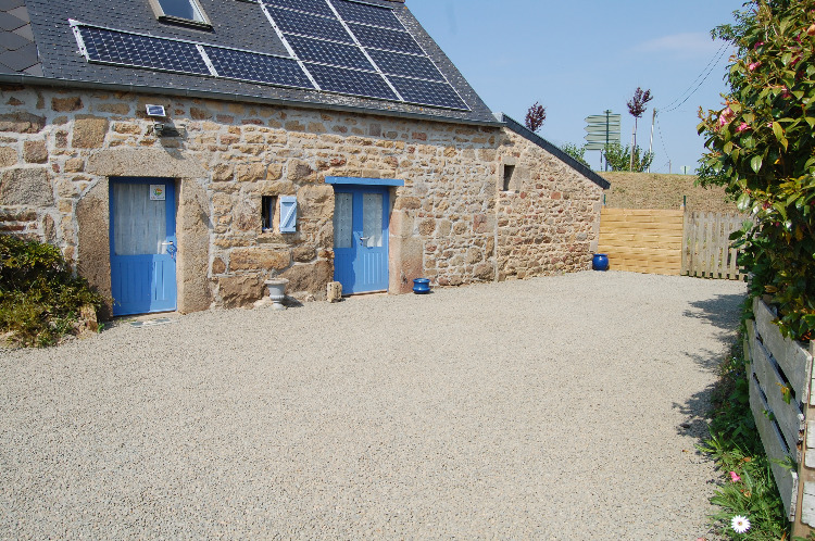 Façade gite Atelier La Croix Blanche