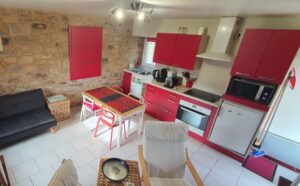 Cuisine et salle de vie