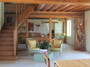 La salle de vie de 50 m2