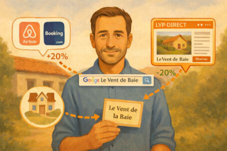 DONNER-UN-NOM-A-SON-GITE Donner un nom à son gîte permet facilite les réservation en direct...