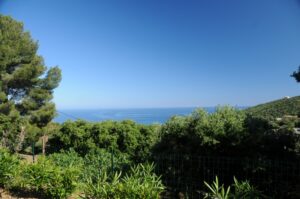 Vue à partir du jardin