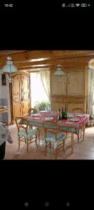 Salle à manger, table réglable et ajustable pour 10 personnes