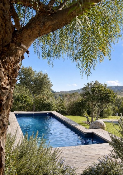 Piscine avec vue