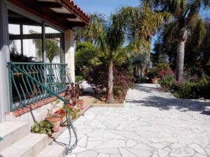 en rez de jardin de notre villa