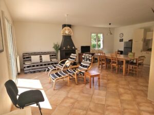 Vue d'ensemble de la pièce principale