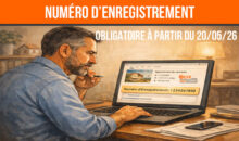 Numéro d’enregistrement obligatoire des meublés de tourisme