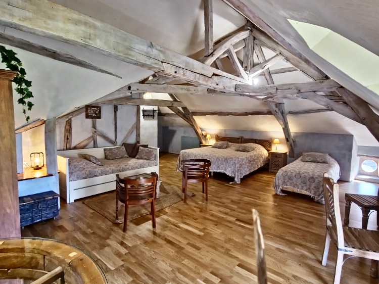 La suite Aubance côté chambre