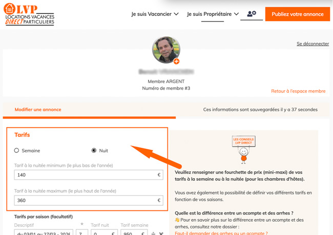 Fourchette-tarifs-LVP-DIRECT-2 Définissez votre choix d'affichage