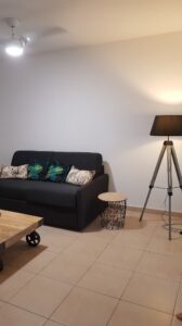 LE CONVERTIBLE DANS LE SALON