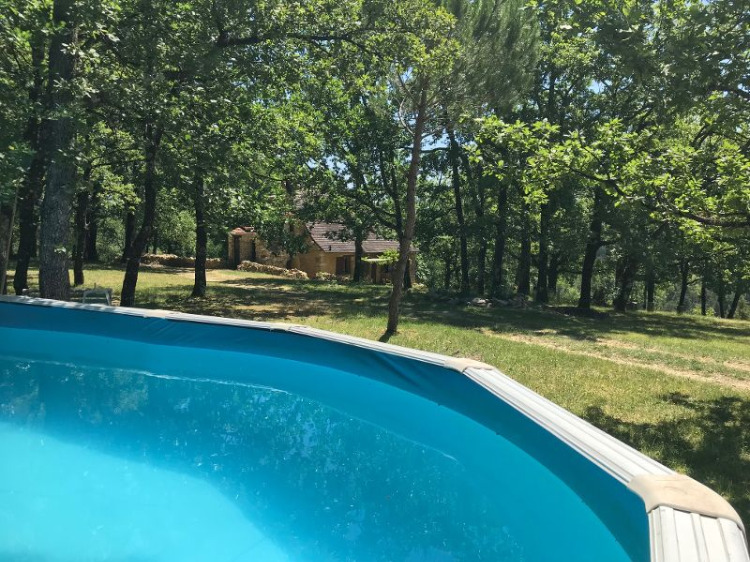 Piscine et maison 30° ce 21/6
