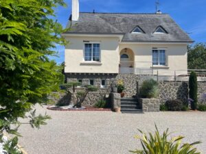 Vue gauche de la maison