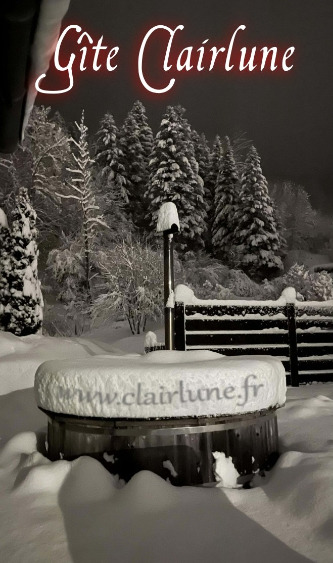 Bain-nordique sous la neige